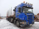 Lastebil til tømmer Scania R420 LA6x4,návěs Svan |  Transportmaskinutstyr | Trebearbeidingsmaskiner | JANEČEK CZ 